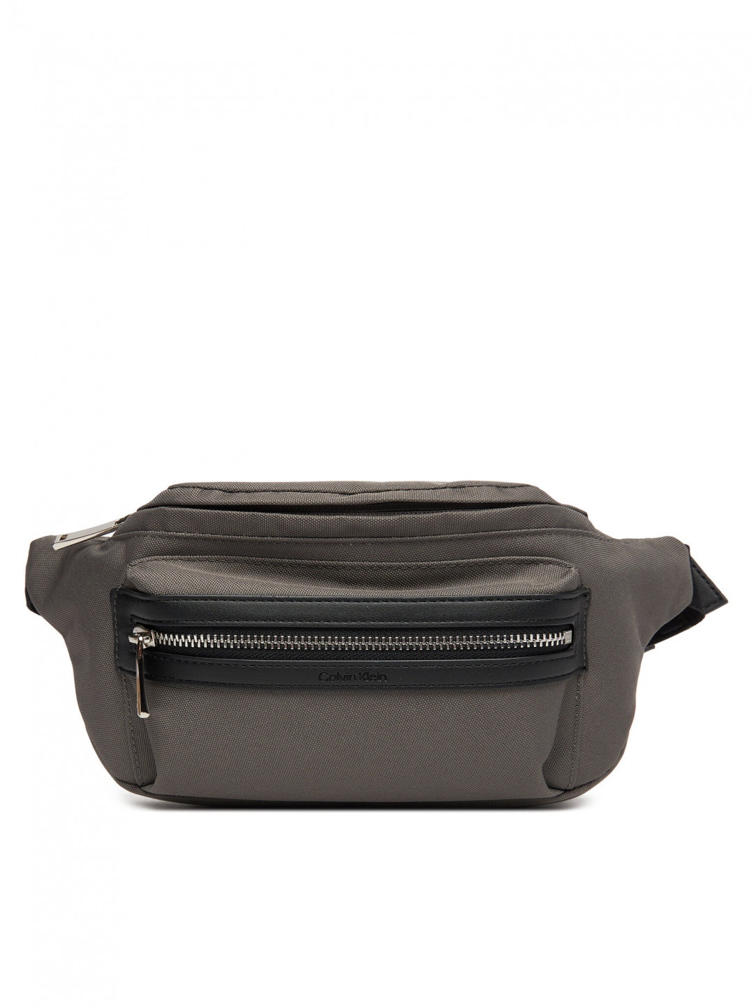Calvin Klein Ledvinka Contrast Belt Bag LV04D3073G Šedá